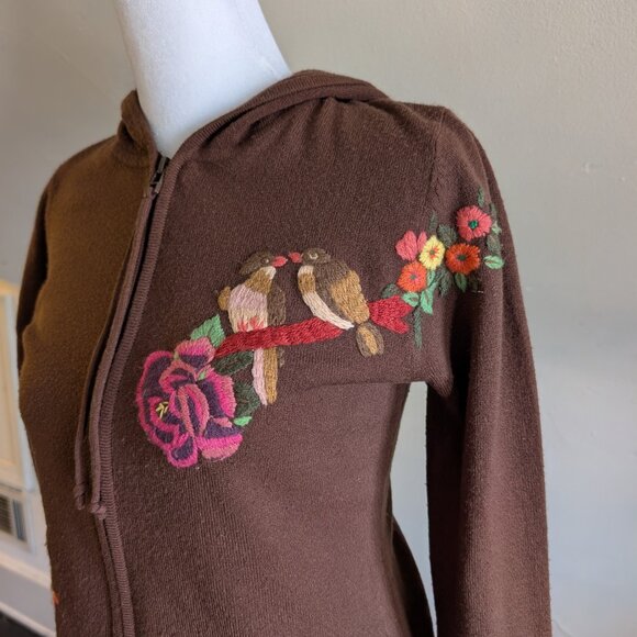 miss me y2k embroidered hoodie ASO miley stewart hannah montana (small) - Picture 5 of 9